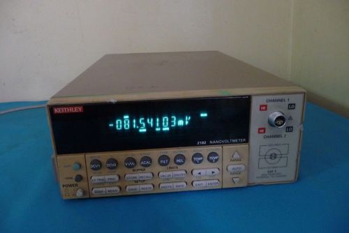 Keithley 2182 Nanovoltmeter AS IS