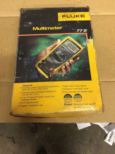 Fluke 77 III Digital Multimeter Tool NEW in Box