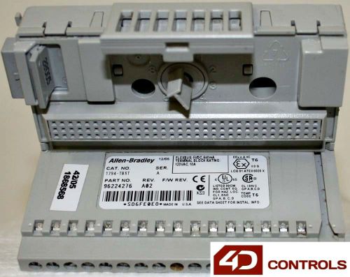 Allen Bradley 1794-TB3T Flex I/O Terminal Base for Temperature Modules 3-Wire, A