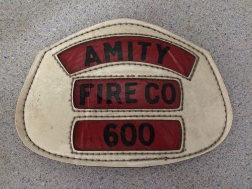 FIREFIGHTER FIRE RESCUE HELMET FRONT SHIELD PASSPORT