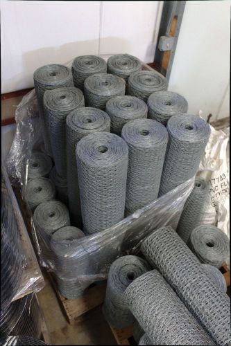 1x1&#039;&#039; 20G 24&#039;&#039; x 100&#039; Galvanized Wire Mesh Roll