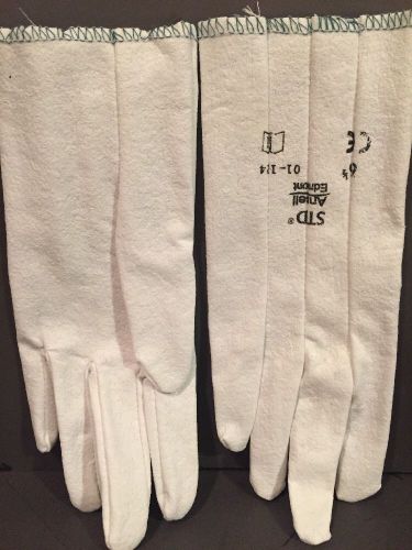 Ansell std 01-124 vinyl glove, cut resistant, coated knit liner sz 6.5 (11 pair) for sale