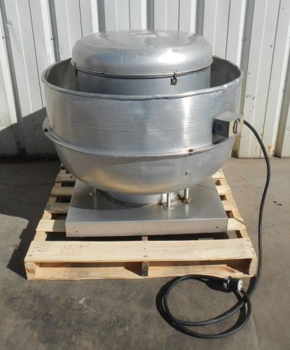 LOREN COOK 12&#034; ELECTRIC HVAC CENTRIFUGAL ROOF DOWNBLAST EXHAUST VENTILATION FAN