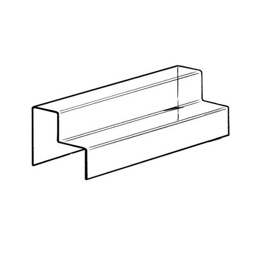 SET OF 2 NESTING PLINTH RISER PRODUCT TWO STEP STAND ACRYLIC COUNTERTOP DISPLAY