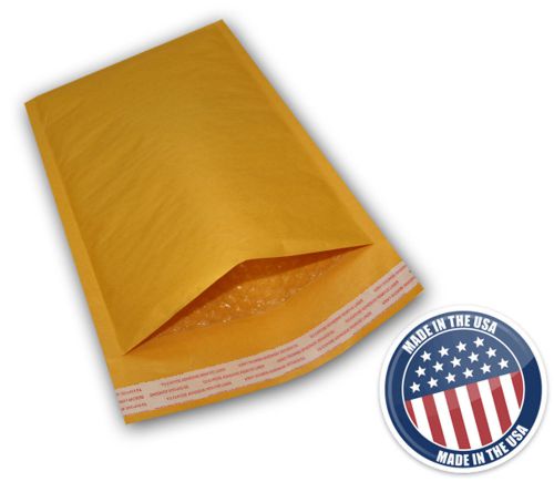 1000 #1 7.25x12 kraft bubble mailers padded envelop hak 7.25&#034;x12&#034; for sale