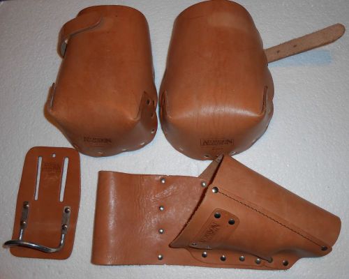 Knee pads - hammer loop - drill holster - atchison - made in the u.s.a. for sale