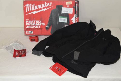 MILWAUKEE WOMEN&#039;S SMALL BLACK HEATED JACKET , JACKET ONLY