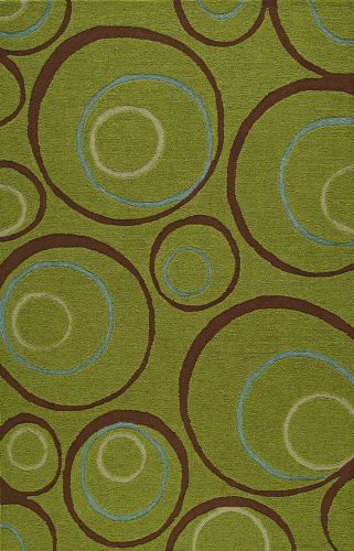 Dalyn Rugs SJ11LI9X13 Sanibel Area Rug Collection, Lime, 9-Feet by 13-Feet