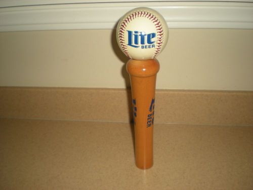 Classic miller lite bat and baseball tapper handle (10 1/2 inch) for sale