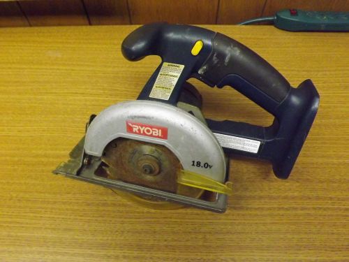 RYOBI R10633 18V CORDLESS CIRCULAR SAW 5 1/2&#034; 18V 4200 Rpm