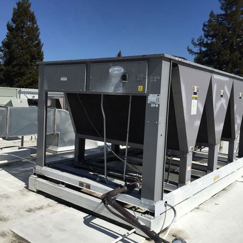 Carrier Rooftop chiller condenser