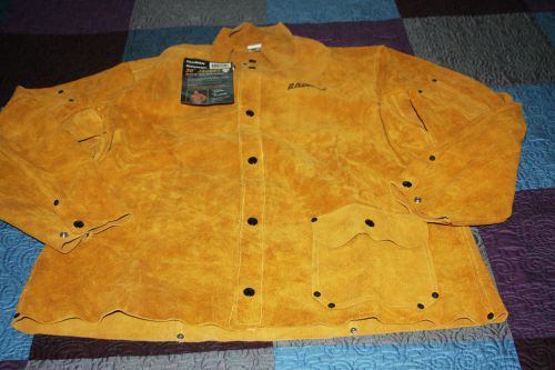 Tillman Heavyweight 30&#034; X: Welding jacket NWT Cowhide Side Split Leather