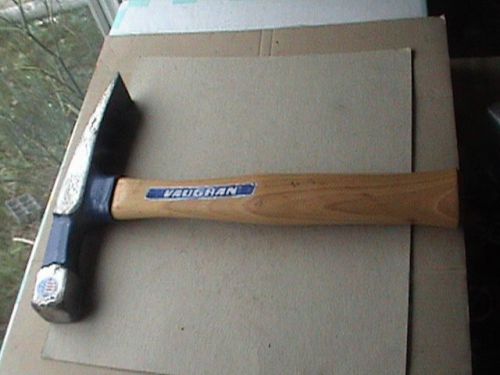 Vaughan bricklayer&#039;s masons hammer 24oz. measures 11 1/4in. long BL24