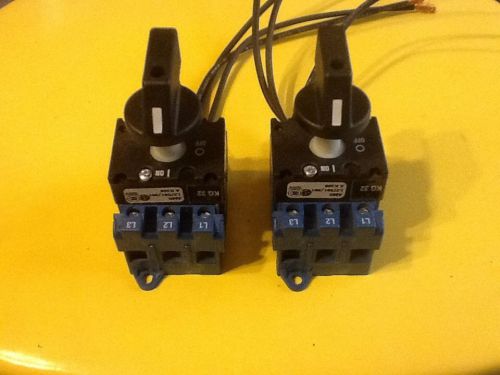 2-Kraus &amp; Naimer #KG 32 Switches