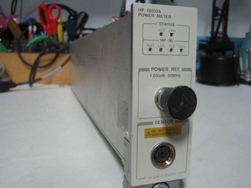 HP AGILENT 70100A POWER METER