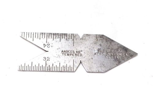 Starrett Thread Center Gage 60-Degree American