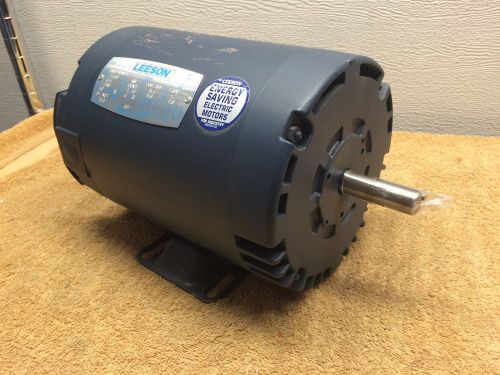 Leeson General Purpose Motor C6T11DB2E  G08B  3/4 hp 208/230/460 3 ph