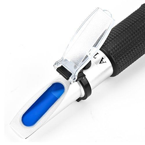 Homebunnyy 0-32% Handheld Sugar Refractometer Brix Content Tester for Beer and