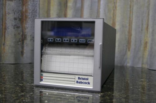 Bristol Babcock 4345 Digital Strip Chart Recorder Fully Tested FREE SHIPPING