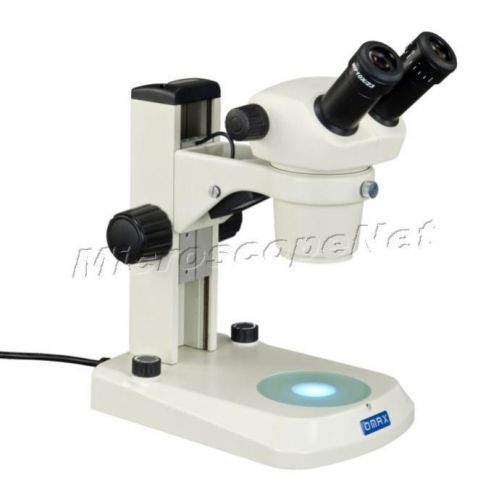 Binocular 20x-40x stereo microscope  w incident &amp; transmitted led lights for sale