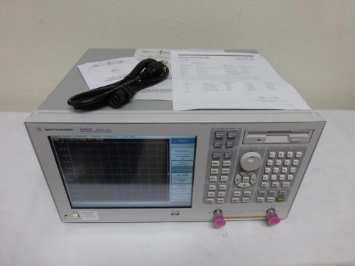 Agilent / hp e5062a 3ghz network analyzer with options 016, 150 &amp; 1e1!  cal&#039;d! for sale