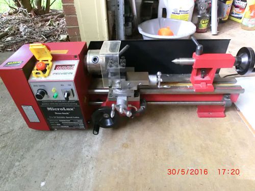 MicroLux 7x14 mini lathe