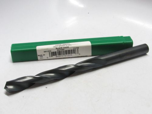 new PTD Precision Twist 11/16&#034; R51OH 2FL Coolant Through Drill Black Oxide 51224