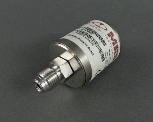 MKS Baratron Pressure Switch - P/N: 51A52TCA2BA380, Range: 500 Torr