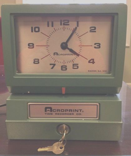 Acroprint time clock 150qr4 see video for sale