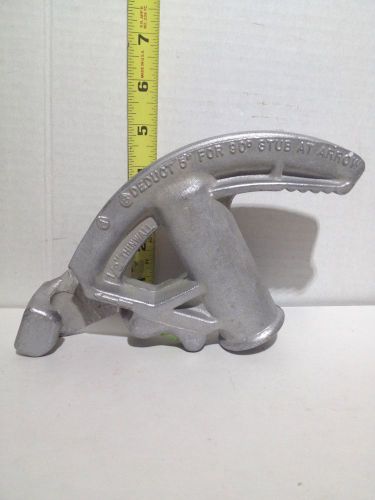 1/2&#034; GARDNER #930 HAND BENDER WITH BUILT IN LEVELS