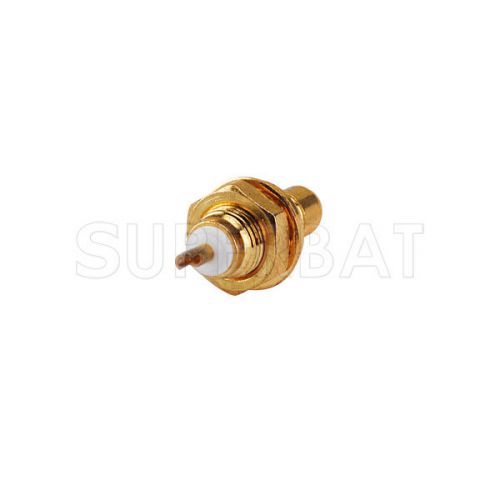 10pcs RF Connector SMB female panel mount Jack with nut and solder cup