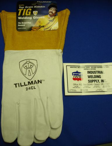 TILLMAN 24CL TIG Welding GLOVES Large Top Grain Kidskin