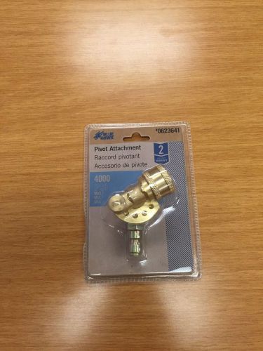 NEW Blue Hawk 4000 PSI Brass Pressure Washer Pivot Attachment