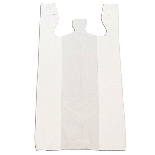 KCF KC Store Fixtures 06135 Plastic T-Shirt Bag, High Density, 12&#034; x 24&#034; x 6&#034;,