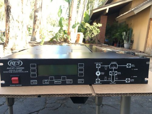 Key model # acp-3000 cryo pump vacuum system controller for sale