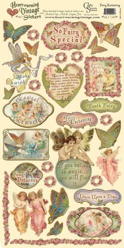 Heartwarming Vintage Cardstock Stickers 6 Inch X 12 InchSheet-Fair 822279009207