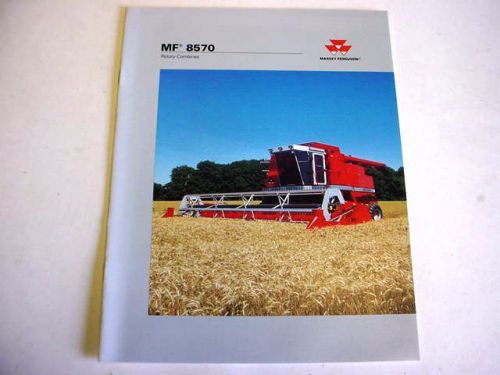 Massey Ferguson 8570 Combine, 12 Pages,1994 Brochure                     m#