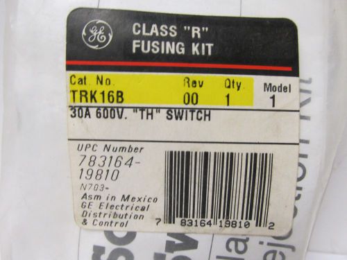 NEW GE FUSING KIT CAT No. TRK16B 30A &#034;TH&#034;  SWITCH ..... VM-44C