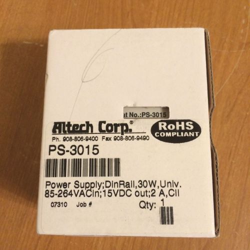 NIB Altech PS-3015 Power Supply