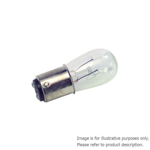 1 X Packof 10 MULTICOMP 6S6DC/130V-10PK LAMP, INCANDESCENT, BA15D, 130V, 6W