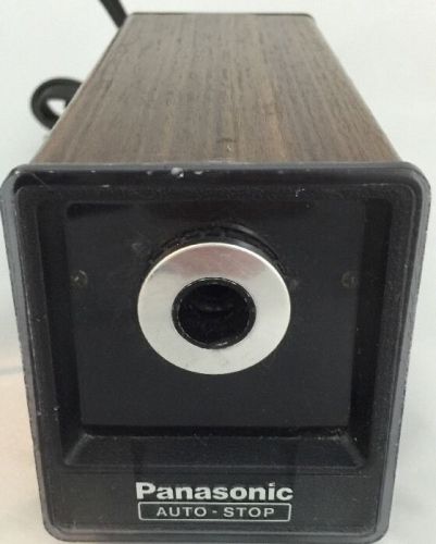 Vintage Panasonic KP-77 Electric Auto Stop Pencil Sharpener Japan GUC