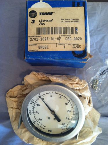 MARSHALLTOWN INSTRUMENTS GAG0020 PRESSURE GAUGE 30-0 IN HGVAC 10-30PSI