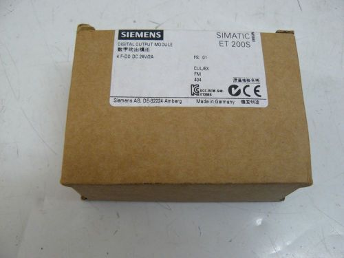 NEW SIEMENS 6ES7-138-4FB03-0AB0 DIGITAL OUTPUT MODULE 24VDC 2AMP FACTORY PCKG