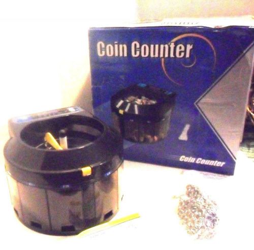 NIB GB850 Electric Coin Counter