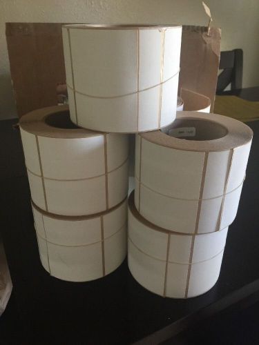 7 Bottle Labels Rolls 4.0 X 3.0 Matte Labels - Primera LX810 LX800 LX900  500 Ct