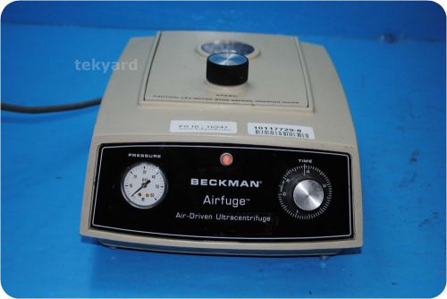 BECKMAN AIRFUGE AIR DRIVEN ULTRACENTRIFUGE CENTRIFUGE @ (117729)