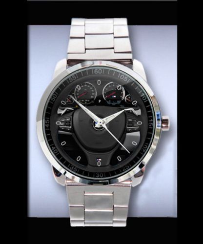 2014 Bmw M5 steering wheel Luxury Vehicle On Sport Metal Watch