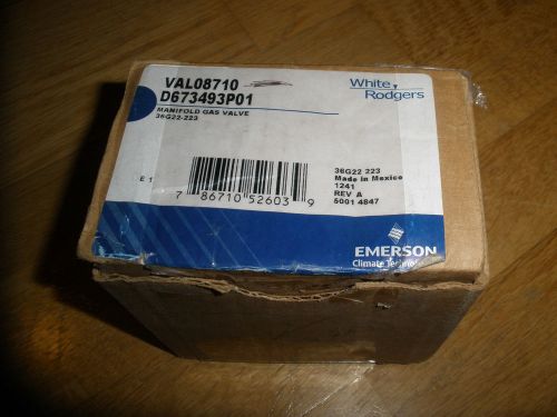 WHITE RODGERS VAL08710 MANIFO0LD GAS VALVE 36G22-223