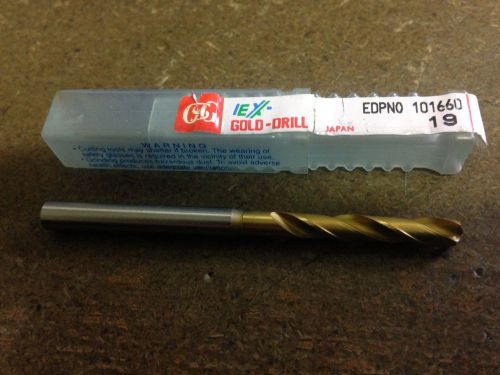 .1660&#034; #19 EX-SUS-GOLD DRILL