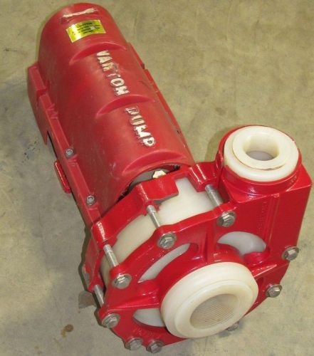 VANTON CG-KY1200E 5/8 KVEIVEI DBL CHEM-GARD PLASTIC CHEMICAL CENTRIFUGAL PUMP